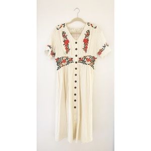 Ithaca Embroidered Dress from Roolee